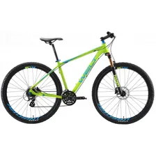 Велосипед 29" WELT Rockfall 2.0 18" acid green/blue 2019