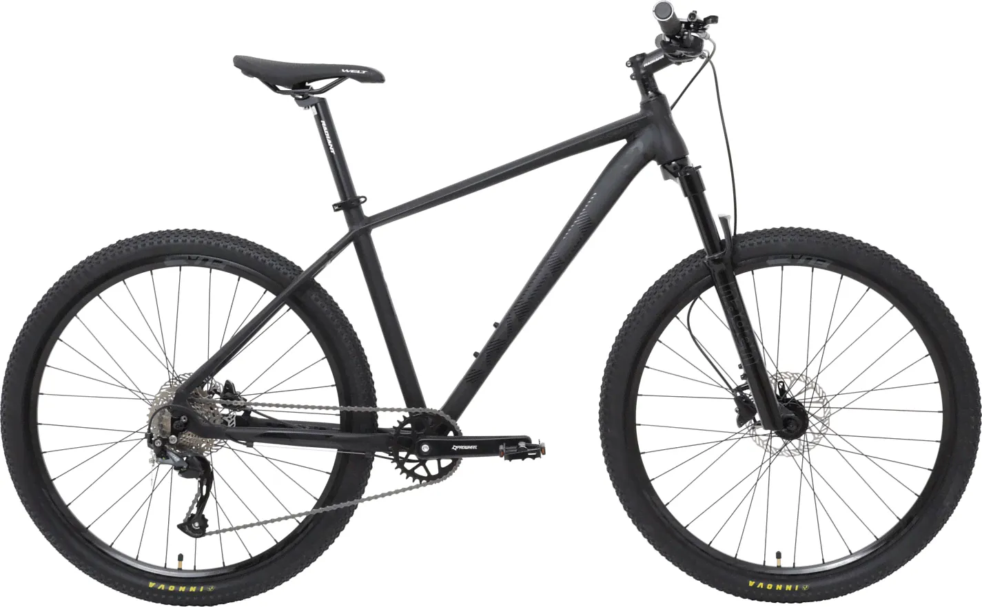 Велосипед Welt Ranger 1.0 27 (2024) Matt Black-0