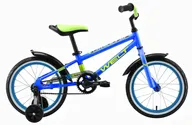 WELT® Велосипед 16" WELT Dingo Blue/Acid Green